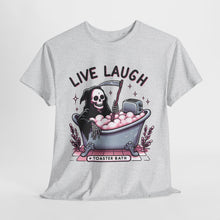 Load image into Gallery viewer, Live Laugh Toaster Bath Dark Humor T Shirt