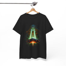 Load image into Gallery viewer, Extraterrestrial Encounter Bigfoot UFO T-Shirt
