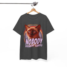Load image into Gallery viewer, Nobody Cares Cat T-Shirt