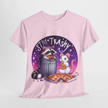 Load image into Gallery viewer, Stay Trashy Racoon and Rat T shirt