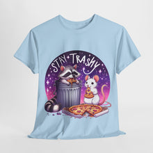 Load image into Gallery viewer, Stay Trashy Racoon and Rat T shirt