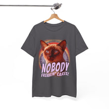 Load image into Gallery viewer, Nobody Cares Cat T-Shirt