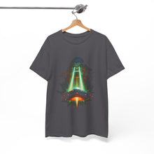 Load image into Gallery viewer, Extraterrestrial Encounter Bigfoot UFO T-Shirt