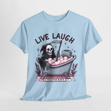 Load image into Gallery viewer, Live Laugh Toaster Bath Dark Humor T Shirt