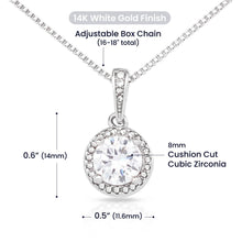 Load image into Gallery viewer, Eternal Hope Necklace: A Symbol of Enduring Love and Support for Your Beloved Daughter