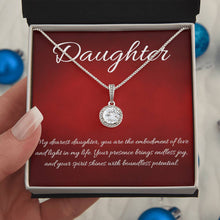 Load image into Gallery viewer, Eternal Hope Necklace: A Symbol of Enduring Love and Support for Your Beloved Daughter