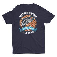 Load image into Gallery viewer, Master Baiter Funny Fishing Unisex T-Shirt
