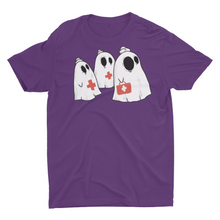 Load image into Gallery viewer, Nurse Halloween Ghost Unisex Classic T-Shirt