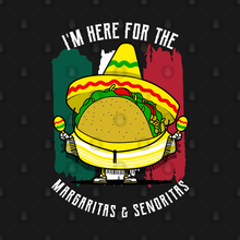 Load image into Gallery viewer, Mexican Taco Cinco De Mayo Margaritas and Senoritas Unisex Classic T-Shirt