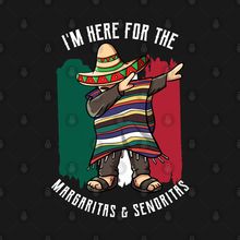 Load image into Gallery viewer, Dabbing Mexican Cinco De Mayo Margaritas and Senoritas Unisex Classic T-Shirt