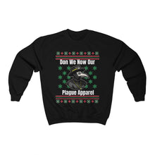 Load image into Gallery viewer, Ugly Christmas Sweater Style Plague Doctor Unisex Heavy Blend™ Crewneck Sweatshirt