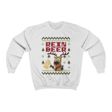 Load image into Gallery viewer, Rein Beer Funny Christmas Ugly Sweater Unisex Heavy Blend™ Crewneck Sweatshirt