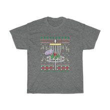 Load image into Gallery viewer, Disc Golf Basket Frisbee Golf Ugly Christmas Sweater Style