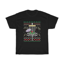 Load image into Gallery viewer, Disc Golf Basket Frisbee Golf Ugly Christmas Sweater Style