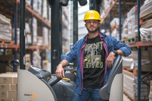 Load image into Gallery viewer, Retro Style Funny Forklift Operator Forklift Certified Unisex T-Shirt