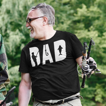 Load image into Gallery viewer, DAD Fishing T-Shirt: The Perfect Father's Day Gift for Anglers!