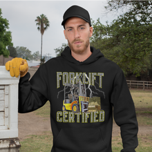 Load image into Gallery viewer, Forklift Certified Hoodie: Show off Your Skills in Style!