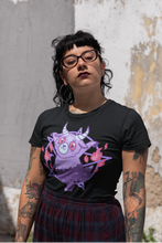 Load image into Gallery viewer, Pastel Goth Nu Goth Baby Baphomet Kawaii Purple Unisex T-Shirt