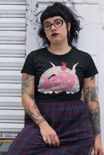 Load image into Gallery viewer, Pastel Goth Nu Goth Baby Baphomet Kawaii Pink Unisex T-Shirt