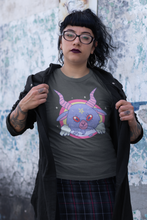 Load image into Gallery viewer, Pastel Goth Nu Goth Baby Baphomet Kawaii Rainbow Unisex T-Shirt