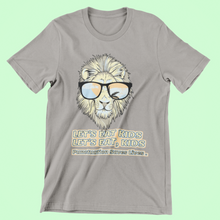 Load image into Gallery viewer, Lion Lets Eat Kids, Punctuation Saves Lives, Kids' T-Shirt - E.G. Supplies, LLC