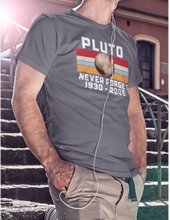 Load image into Gallery viewer, Pluto Never Forget 1930 - 2006 Unisex Classic T-Shirt - E.G. Supplies