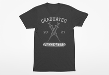 Load image into Gallery viewer, Graduated Vaccinated 2021 Unisex Classic T-Shirt