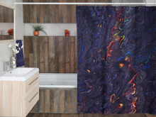 Load image into Gallery viewer, Purple Shower Curtain.