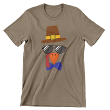 Load image into Gallery viewer, Funny Thanksgiving 4 Turkey Face Unisex T-Shirt - E.G. Supplies, LLC