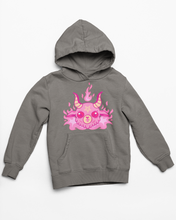 Load image into Gallery viewer, Pastel Goth Nu Goth Baby Baphomet Kawaii Pink Hoodie