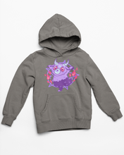 Load image into Gallery viewer, Pastel Goth Nu Goth Baby Baphomet Kawaii Purple Hoodie