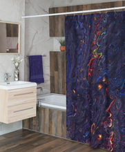 Load image into Gallery viewer, Purple Shower Curtain.