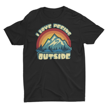 Load image into Gallery viewer, I Love Peeing Outside funny Camping Hiking Unisex T-Shirt