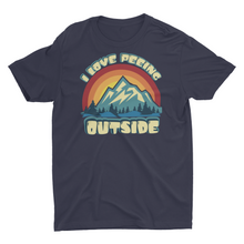 Load image into Gallery viewer, I Love Peeing Outside funny Camping Hiking Unisex T-Shirt