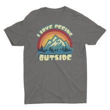 Load image into Gallery viewer, I Love Peeing Outside funny Camping Hiking Unisex T-Shirt