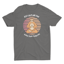 Load image into Gallery viewer, Cute Yoga Sloth Keep Calm and Stay Away From Problems Unisex Classic T-Shirt