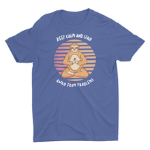 Load image into Gallery viewer, Cute Yoga Sloth Keep Calm and Stay Away From Problems Unisex Classic T-Shirt