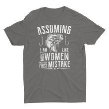 Load image into Gallery viewer, Woman Fishing Unisex T-Shirt