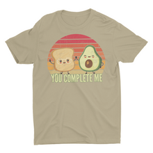 Load image into Gallery viewer, Avocado Toast You Complete Me Unisex Classic T-Shirt