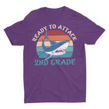 Load image into Gallery viewer, Back To School Ready To Attack 2nd Grade Kids' T-Shirt