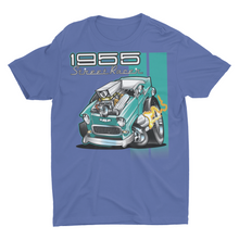 Load image into Gallery viewer, 1955 Street Racer Classic Car Guy Shirt