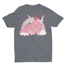 Load image into Gallery viewer, Pastel Goth Nu Goth Baby Baphomet Kawaii Pink Unisex T-Shirt