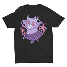 Load image into Gallery viewer, Pastel Goth Nu Goth Baby Baphomet Kawaii Purple Unisex T-Shirt