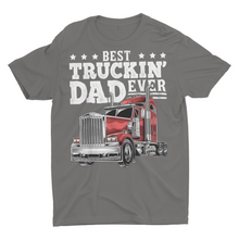 Load image into Gallery viewer, Best Trucking Dad Ever Truck Driver Shirt Trucking Gift