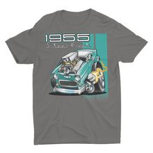 Load image into Gallery viewer, 1955 Street Racer Classic Car Guy Shirt