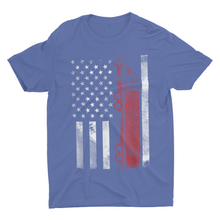 Load image into Gallery viewer, Truck Driver Trucker Line American Flag