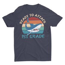 Load image into Gallery viewer, Back To School Ready To Attack 1st Grade Kids' T-Shirt