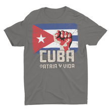 Load image into Gallery viewer, Cuba, Patria y Vida Free Cuba Cuban American Shirt
