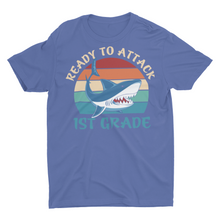Load image into Gallery viewer, Back To School Ready To Attack 1st Grade Kids' T-Shirt