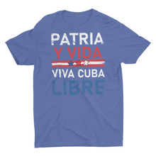 Load image into Gallery viewer, patria y vida viva cuba libre Free Cuba Shirt